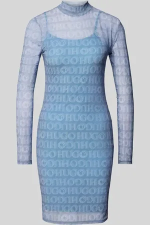 Hugo Blue Minikleid mit Stehkragen Modell 