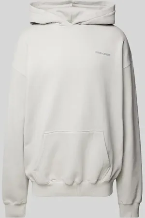 Pegador Oversized Hoodie mit Label-Print in , Größe XS
