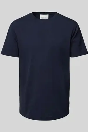 Closed T-Shirt mit geripptem Rundhalsausschnitt in , Größe S