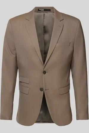 SELECTED Slim Fit 2-Knopf-Sakko mit Pattentaschen Modell 