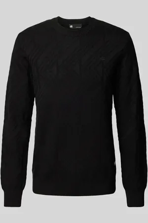G-Star Strickpullover aus Viskose mit Strukturmuster in , Größe S