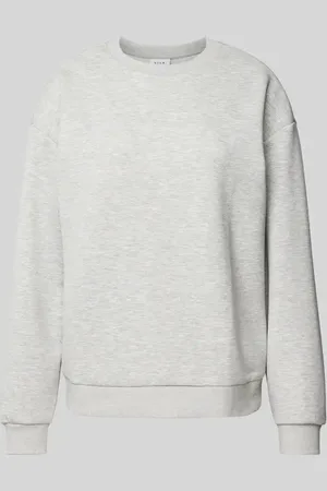 VILA Sweatshirt mit gerippten Abschlüssen Modell 