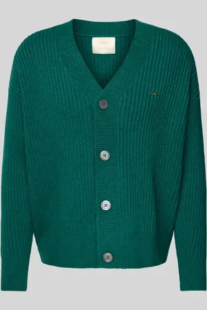 BLKVIS Oversized Cardigan mit Label-Detail in , Größe XS
