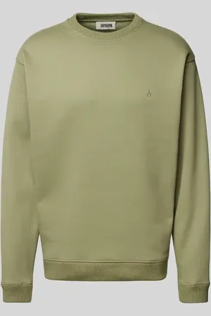 Drykorn Sweatshirt mit Motiv-Stitching Modell 