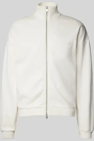 Drykorn Sweatjacke mit Motiv-Stitching Modell 