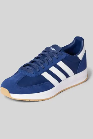 adidas Ledersneaker mit labeltypischen Streifen Modell 