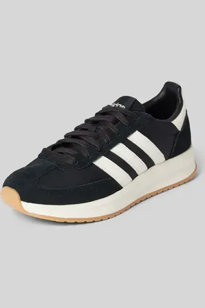 adidas Ledersneaker mit labeltypischen Streifen Modell 