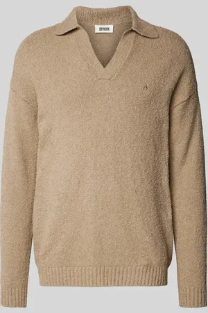 Drykorn Strickpullover mit gerippten Abschlüssen Modell 