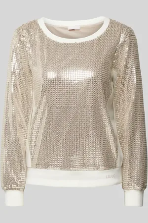 Liu Jo Sweatshirt mit gerippten Abschlüssen in , Größe S