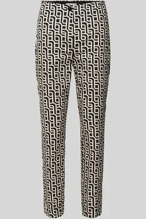 Christian Berg Slim Fit Stoffhose mit verkürztem Schnitt in , Größe 34