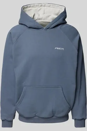 Pegador Boxy Fit Hoodie mit Label-Stitching in , Größe S