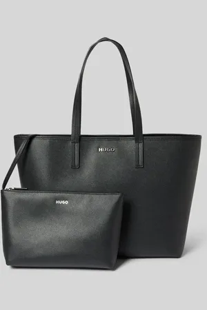 HUGO BOSS Shopper mit Label-Applikation Modell 
