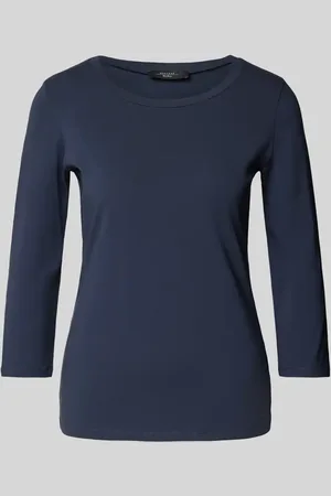 Max Mara Shaped Fit Longsleeve mit Baumwoll-Anteil Modell 