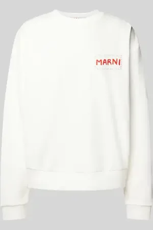 Marni Oversized Sweatshirt mit Label-Detail in , Größe 46
