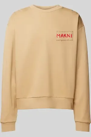 Marni Oversized Sweatshirt mit Label-Detail in , Größe 46