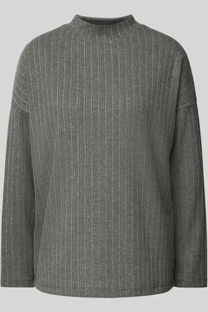 soyaconcept Sweatshirt mit geripptem Stehkragen Modell 