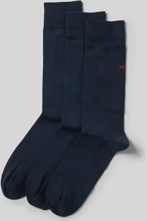 HUGO BOSS Socken mit Label-Stitching im 3er-Pack in , Größe 39-42