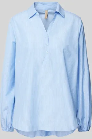 soyaconcept Regular Fit Bluse mit V-Ausschnitt Modell 