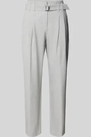 raffaello rossi Regular Fit Bundfaltenhose mit verkürztem Schnitt Modell 