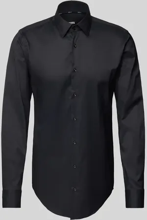 HUGO BOSS Regular Fit Businesshemd mit extra langem Arm Modell 
