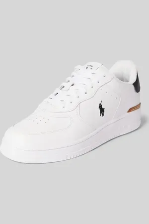 Ralph Lauren Low Top Sneaker mit Logo-Stitching Modell 
