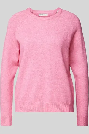 ONLY Regular Fit Strickpullover aus Viskose-Mix Modell 