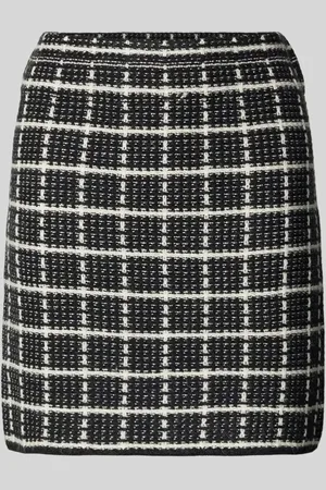 VERO MODA Schmaler Mini-Rock mit Gitterkaro-Muster Modell 