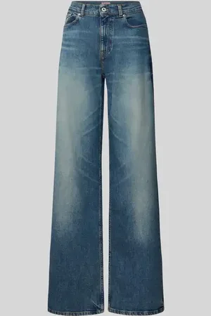 Kenzo Loose Fit Jeans mit Kontrastnähten in , Größe 25