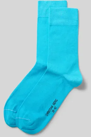Christian Berg Socken mit Label-Detail in , Größe 39/42