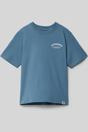 JACK & JONES T-Shirt mit Label-Print in , Größe 140