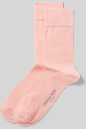 Christian Berg Socken mit Label-Detail in , Größe 39/42