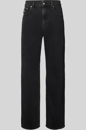 Tommy Hilfiger Straight Fit Jeans mit Label-Stitching Modell 