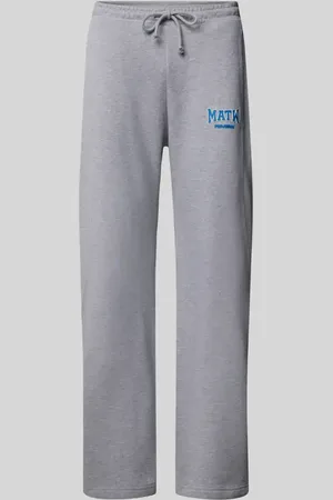 Review Regular Fit Sweatpants mit Label-Print in , Größe S