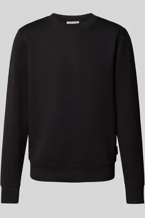 Casual Friday Sweatshirt mit gerippten Abschlüssen Modell 