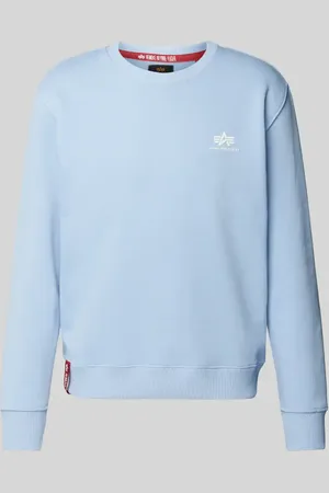 Alpha Industries Sweatshirt mit Label-Print in , Größe M