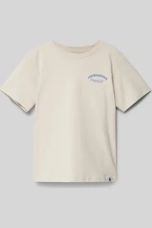 JACK & JONES T-Shirt mit Label-Print in , Größe 140