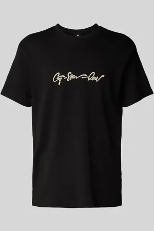 G-Star T-Shirt mit Label-Print in , Größe M