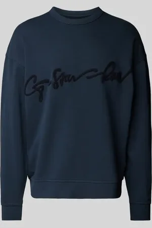 G-Star Sweatshirt mit Label-Stitching in , Größe S