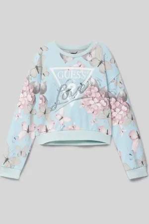 Guess Sweatshirt mit Label-Print in , Größe 128