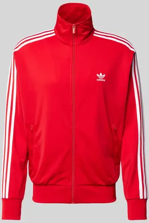 adidas Sweatjacke mit Stehkragen in , Größe S