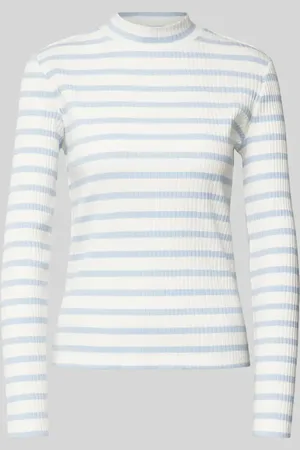 QS by s.Oliver Shaped Fit Langarmshirt mit Baumwoll-Anteil in , Größe 36