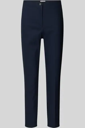 Christian Berg Slim Fit Stoffhose mit verkürztem Schnitt in , Größe 34