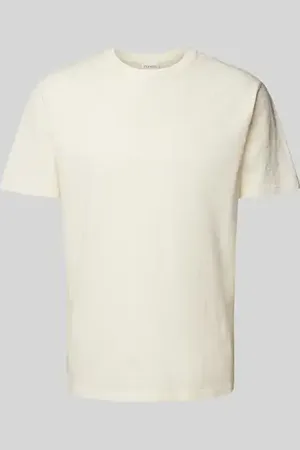 Closed T-Shirt mit geripptem Rundhalsausschnitt in , Größe S