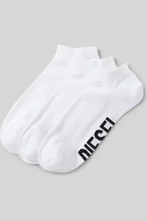 Diesel Socken mit Label-Print im 3er-Pack in , Größe 39-42