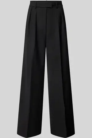 ANINE BING Straight Fit Stoffhose mit Bundfalten in , Größe 32