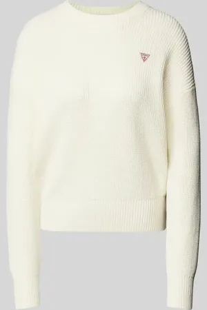 Guess Strickpullover mit Label-Patch in , Größe XS