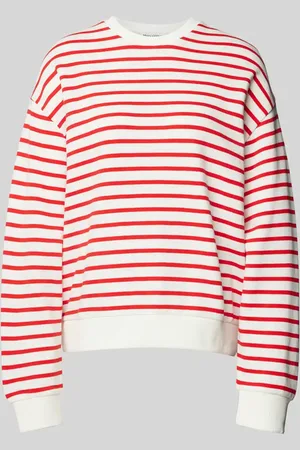 Marc O’ Polo Sweatshirt mit gerippten Abschlüssen in , Größe XS
