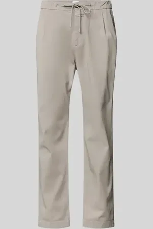 Closed Regular Fit Stoffhose mit Label-Detail in , Größe 31