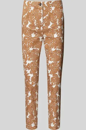 Christian Berg Slim Fit Stoffhose mit verkürztem Schnitt in , Größe 34