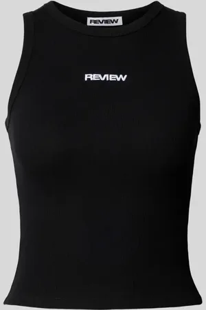 Review Tanktop mit gerippten Abschlüssen in , Größe XS